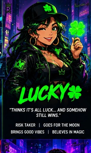 LUCKY 🍀 cyberpunk character